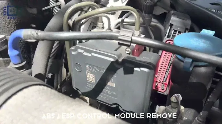Mercedes Benz W204 ESP ABS PUMP Control Module Internal Fault Repair Fixed !!! ECUTECH Malaysia