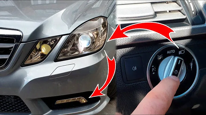 DIY для Mercedes. Активация Режим Работы ДХО и Ресничек (Габаритов) на Mercedes W212, W204, X204